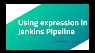 Using expression in Jenkins Pipeline