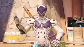 Overwatch Rank 1 Korean Genji WATER Showing His Monster Gameplay Skills