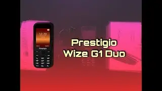 Распаковка Prestigio Wize G1 Duo Black (PFP1243DUOBLACK) из rozetka.com.ua