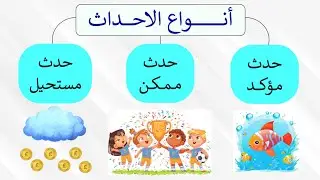 أنــواع الأحداث فى الاحتمالات