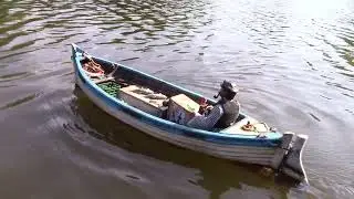 Rc open  fishing boat.Alvilda