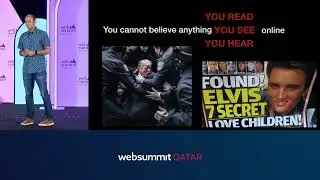 Web Summit Qatar - Tackling Online Disinformation and Shaping the Digital Future - Gautam Rege