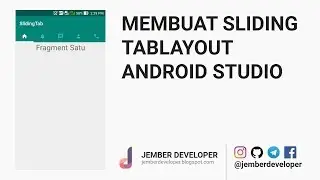 Cara Mudah Membuat Sliding TabLayout di Android Studio 3