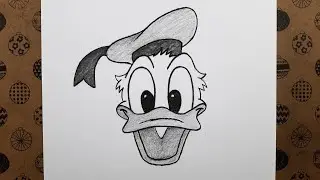 Yeni Başlayanlar İçin Ögretici Ve Kolay Adım Adım Resim Çizmek Donalt Duck Resmi Nasıl Çizilir