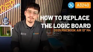 How To Replace The Logic Board - MacBook Air 13