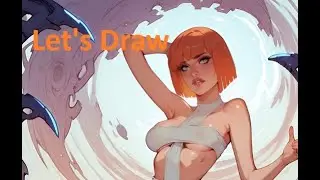 Let's draw Leeloo from Fifth Element with Ai help