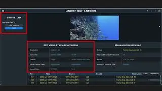 Introduction to NDI Checker   Video Frame Information