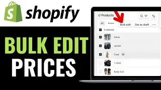 How to Bulk Edit Prices on Shopify (2025) | Bulk Change Prices Shopify (EASY GUIDE)