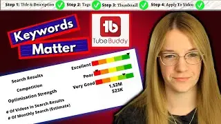 TubeBuddy Keyword Research For Beginners Tutorial |  How To Find Keywords Using TubeBuddy