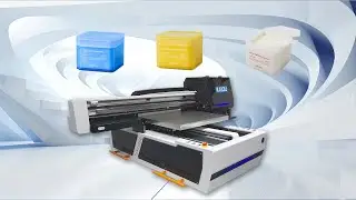 UV printer on Skin Care Product case- KAIOU UV PRINTER