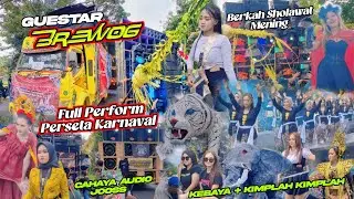 Brewog Jadi Maskot karnaval Tambibendo Mojo Kediri 2024 full Perform Semua Perserta