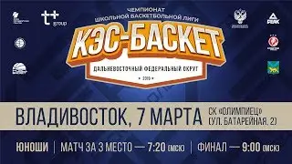 Финал Чемпионата ШБЛ «КЭС-БАСКЕТ» ДВФО
