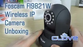 Foscam FI9821W Wireless IP Camera Unboxing