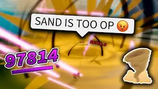 This SAND COMBO Destroys 30M BOUNTY HUNTERS... | BLOX FRUITS
