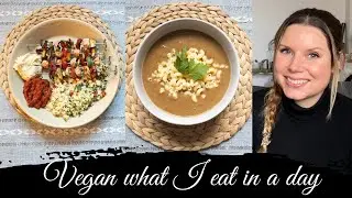 Vegan What I eat in a day/ Easy weight loss meals/ 50 - 50 plate/ Starch solution