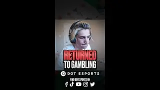 XQc defends his decision to return to sponsored gambling content #shorts