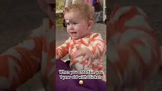 How to entertain a baby! 😂😂😂