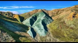 Grænihryggur hike | The Green Ridge | Iceland 4K