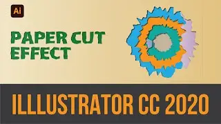 Paper Cut Effect in Adobe Illustrator CC2020
