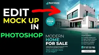 How To Edit Mock Template of Freepik in Adobe Photoshop, Shamraiz Warraich