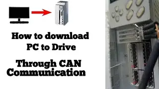 How to use GDC download through CAN communication | Lenze inverter communication usinig GDC