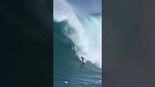 JAWS GIANT XXL BARREL RIDE - KAI LENNY #Shorts