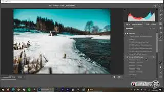Harzhütte im Harz | Bearbeitung in Adobe Photoshop CC