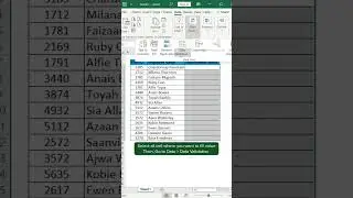 Create Dropdown list in Excel #spreadsheetsoftware #excelformula #excelsolutions #excelshortcuts