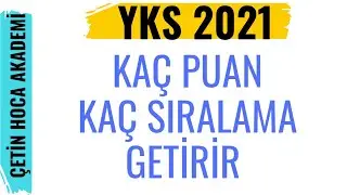 How Many Points and Rankings Does YKS 2021 Bring?
