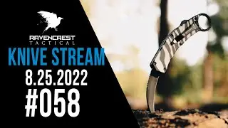 [LIVE] RavenCrest Tactical Live Sale KNIVE STREAM SALE - 8.25.22