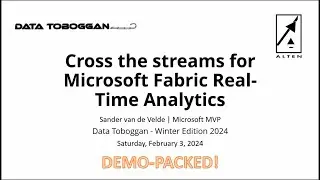 Cross the streams for Microsoft Fabric Real-Time Analytics: Sander van de Velde