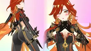 [Genshinimpact MMD - Pink Venom ] 原神mmd /Mavuika 瑪薇卡