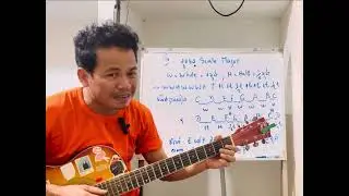 តោះរៀនហ្គីតា : មេរៀនទី១៦ រូបមន្តបំបែក scale major