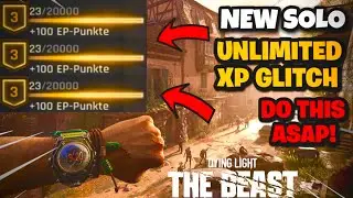 NEW INSANE SOLO UNLIMITED XP GLITCH IN DYING LIGHT THE BEAST! FAST MAX LEVEL GLITCH!