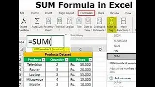 Excel shortcut for summation that will simplify your work
