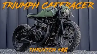 Brutal Triumph Thruxton 900 Caferacer By K-Speed