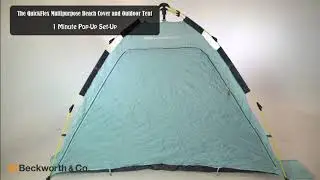 Beckworth & Co. QuickFlex Multipurpose Beach Cover and Outdoor Tent