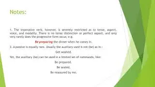 Commands
