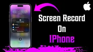 How To Screen Record On Iphone | 2024