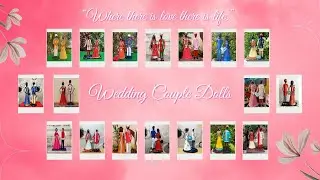 Couple Dolls | Best For Wedding Gifts | Anniversary Gifts | Wedding Decoration Ideas | Radhikaja |