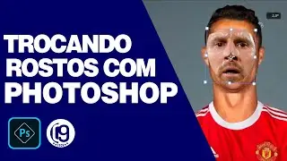 Tutorial Photoshop 2023 - Como trocar rostos rapidamente?