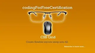 CSS Grid | Create Flexible Layouts Using auto-fill | freeCodeCamp | 19 of 22