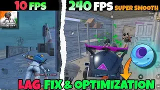 ✅ Enable 240 Fps On Gameloop Emulator | How Fix Lag On Gameloop | 240 Fps Super Smooth Gameplay 👌