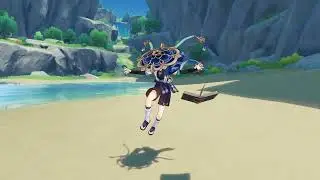 Wanderer idle animation and gameplay showcase