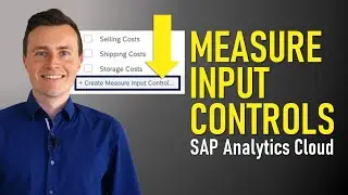 Measure Input Controls in SAP Analytics Cloud