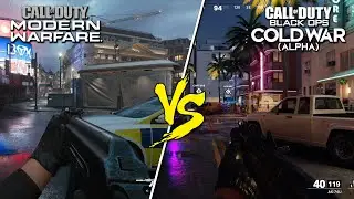 Does Cold War Look Worse than Modern Warfare? (Alpha Graphics Comparison)