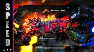 SPEED ART - HEADER FOR FAZE KITTY - Erlanz