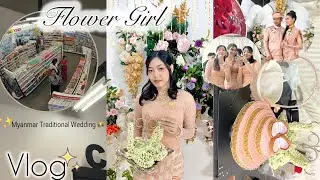 Vlog 🎀| being a flower girl in my cousin’s wedding 💐💍/ Janny