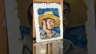 Портрет маслом #урокирисования #живопись #oilpainting #портрет #portrait