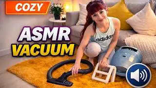 Vacuum Cleaner Sound on Soft Rug | Cozy Room ASMR White Noise for Sleep